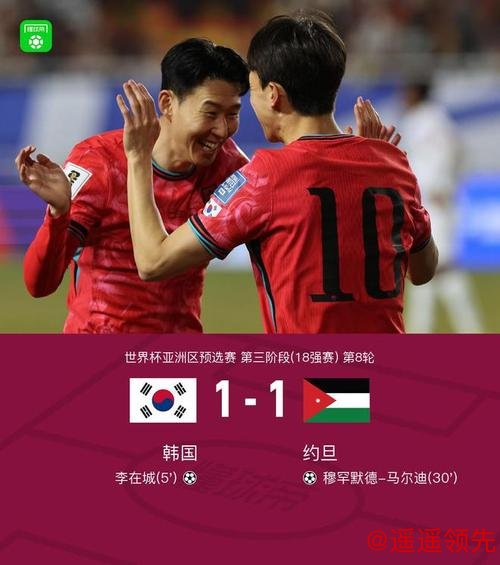 问鼎娱乐网站 世亚预-孙兴慜助攻李在城破门 韩国1-1约旦三连平