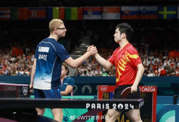 问鼎娱乐 奥运国乒男团3-0横扫法国进决赛 将与瑞典争冠军